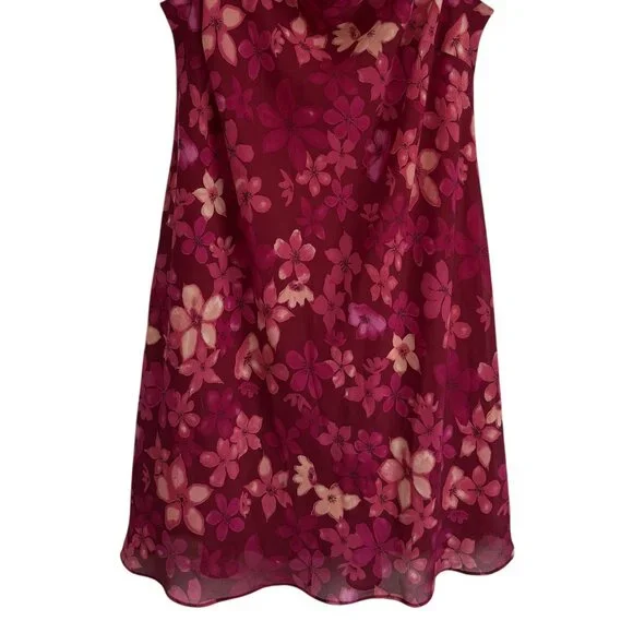 Ronni Nicole Floral Sleeveless Dress Size 22 Lined PlusSize Feminine Lightweight - Picture 3 of 5